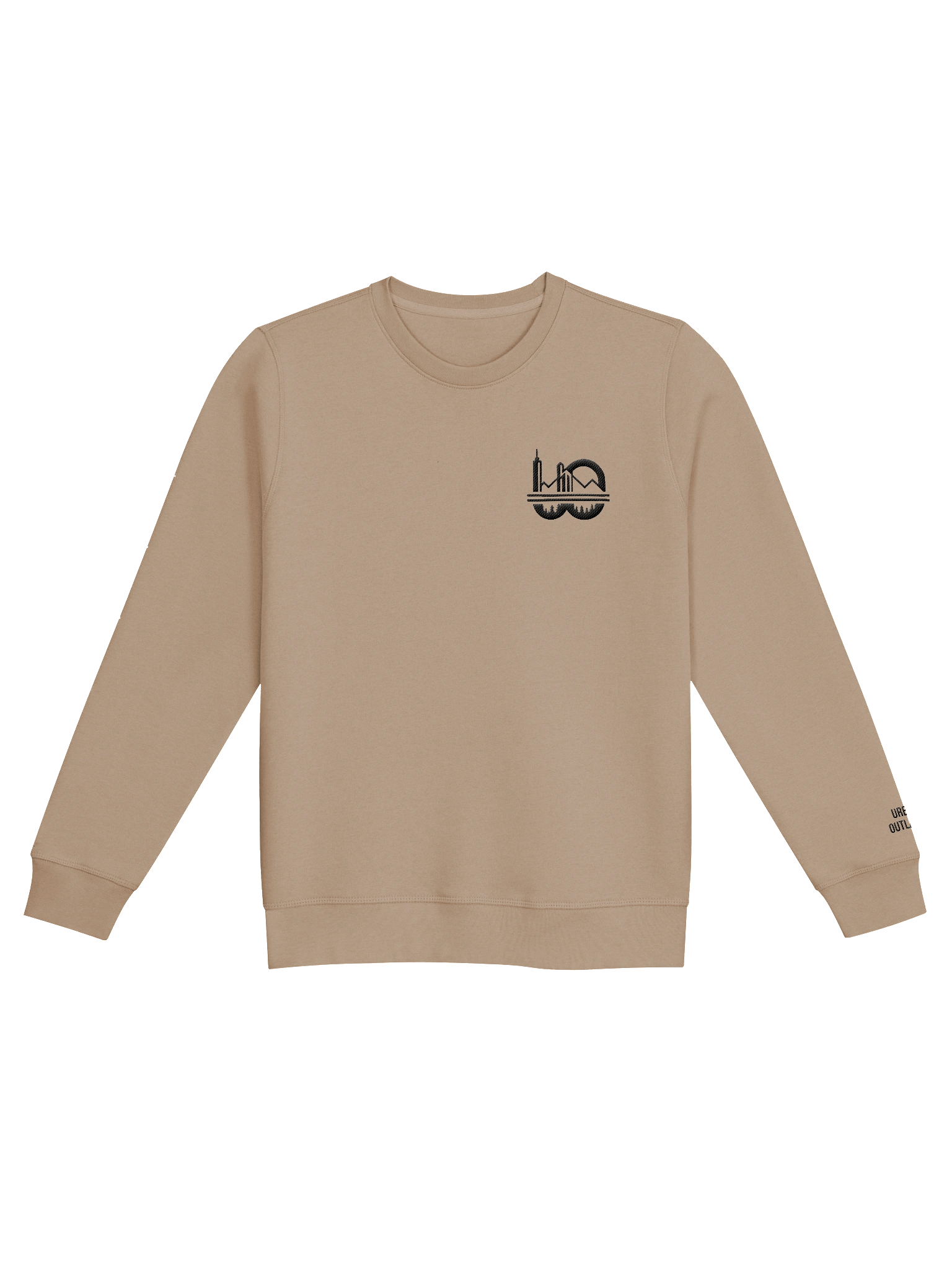 The Summit - Midweight Crewneck Sweatshirt | Organic Cotton | Beige product image (1)