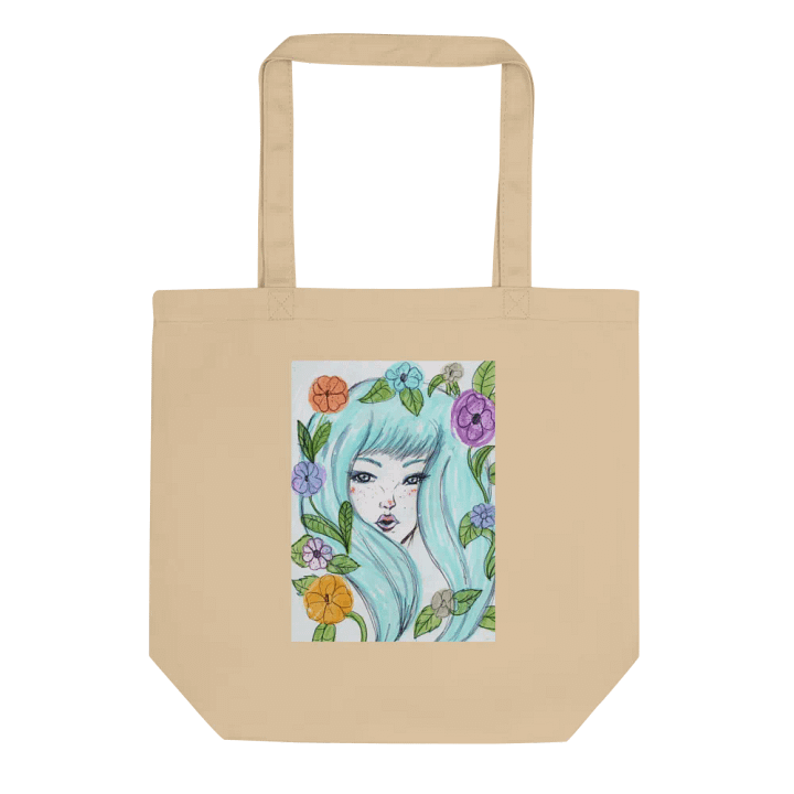 Blue Flower Tote product image (1)