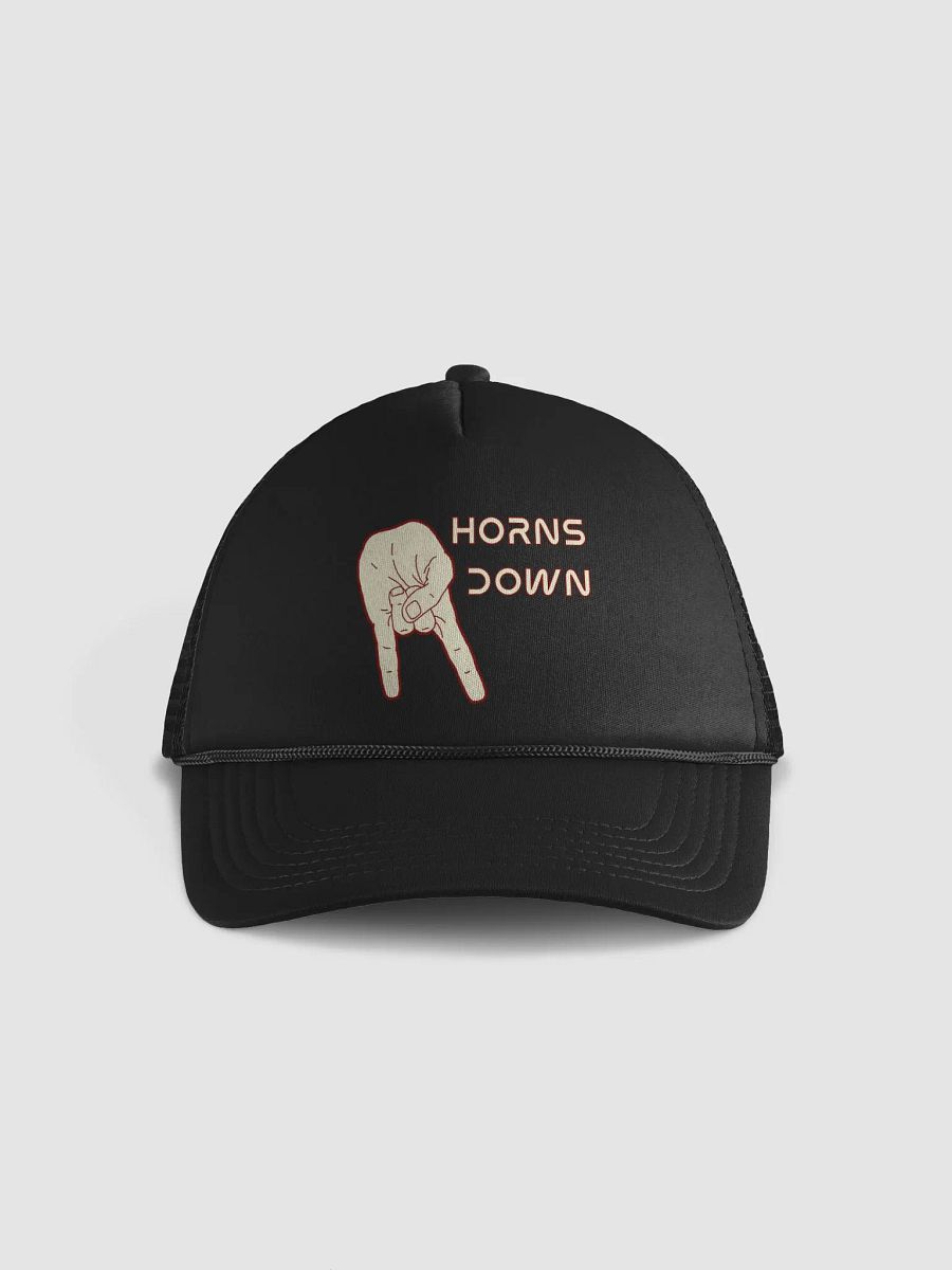 Horns Down Trucker Hat product image (1)