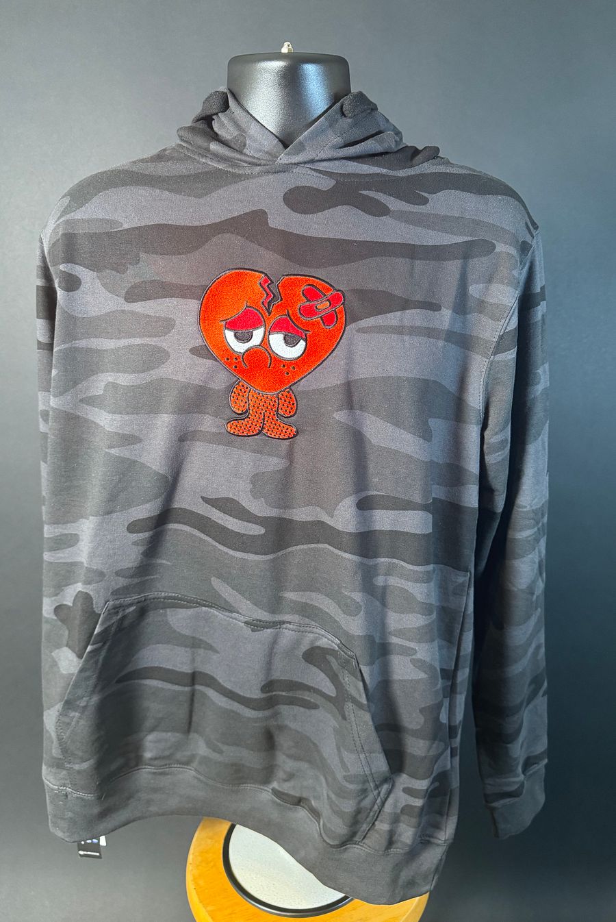 Camo Heart - Embroidered Hoodie product image (1)