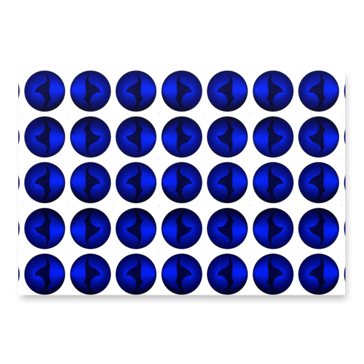 Celestial Blue Wrapping Paper Set product image (2)