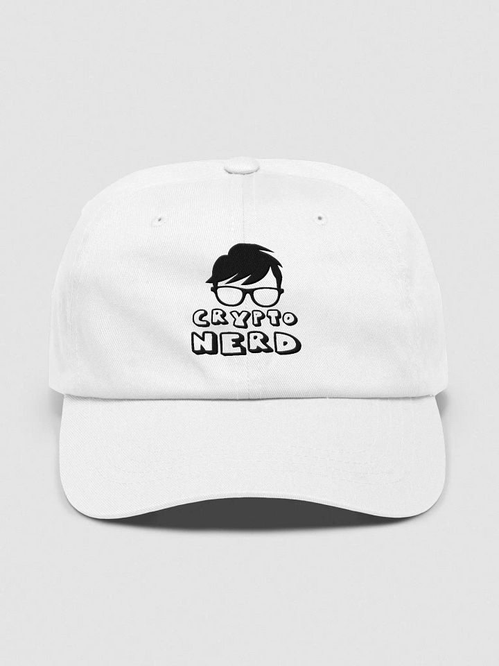 'Crypto Nerd': Stealth Comfort Dad Hat product image (1)