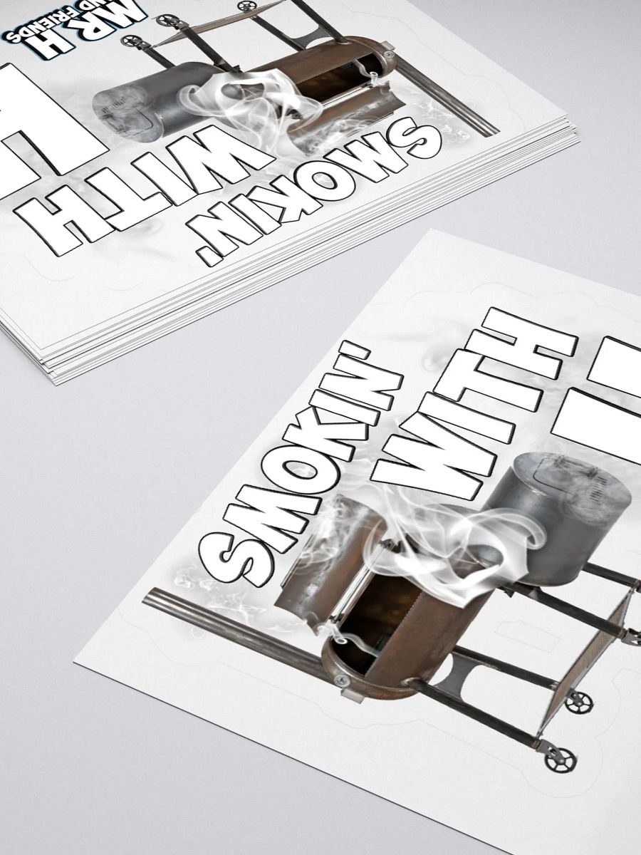 SMOKIN' WITH H Stickers product image (11)