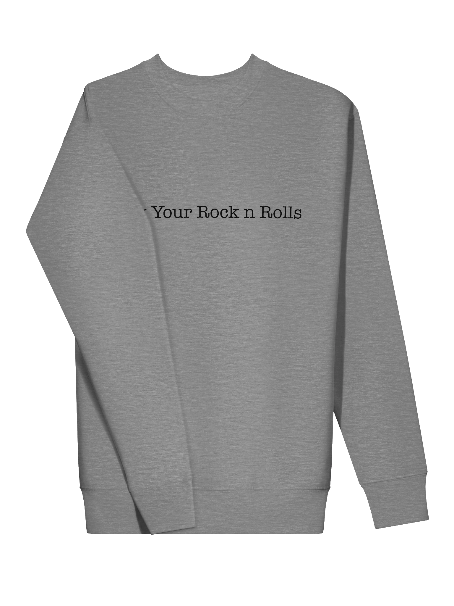 Deck Your Rock n Rolls - Sweat Black Text product image (17)