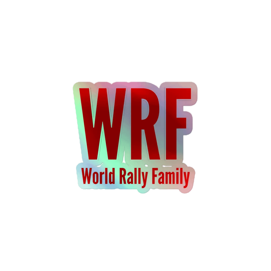 WRF logo Hologram sticker product image (1)