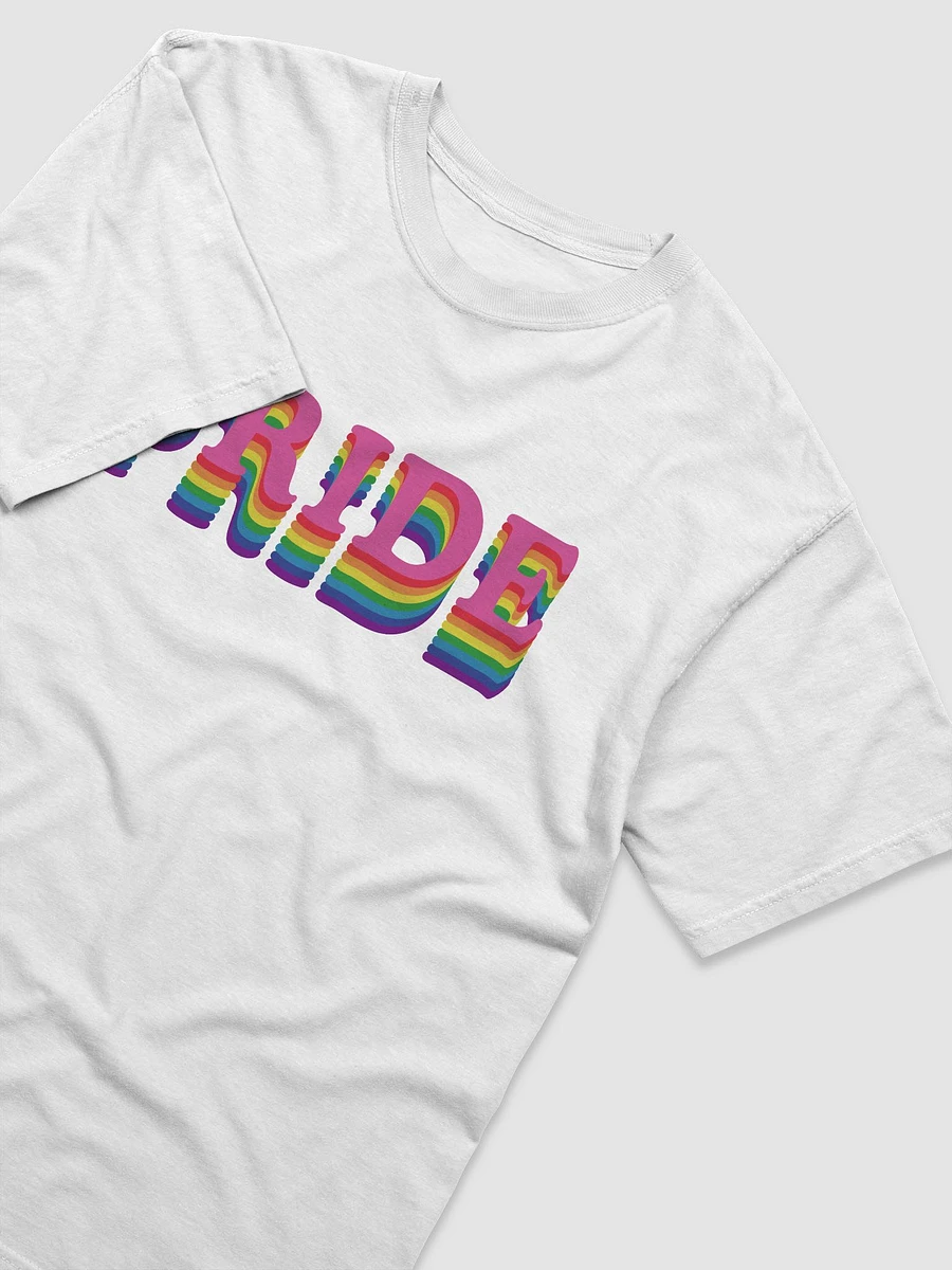 PRIDE Stacked (8-Color Rainbow) - T-Shirt product image (3)
