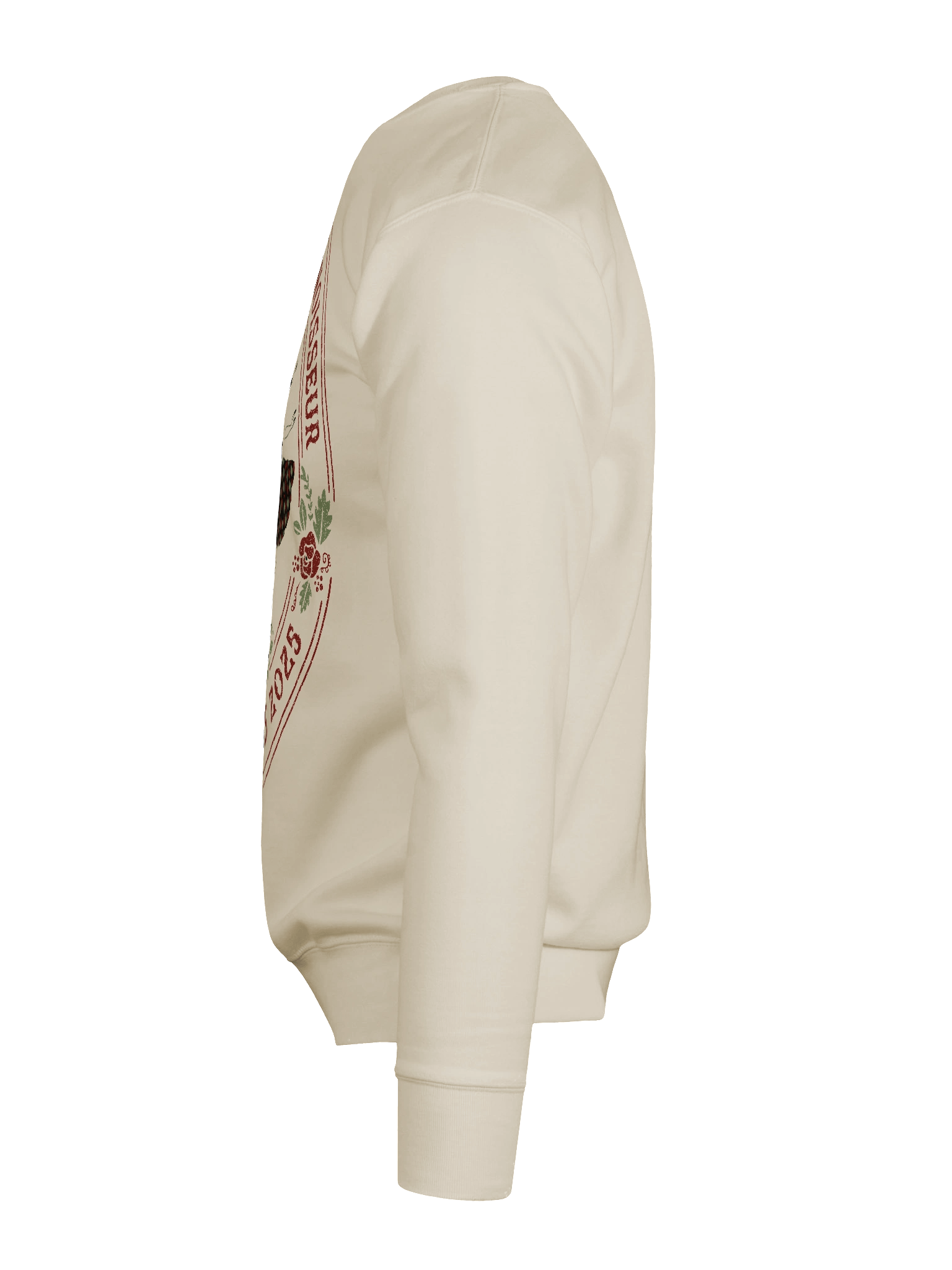 Adult Harlequin Christmas Emblem Sweatshirt product image (3)