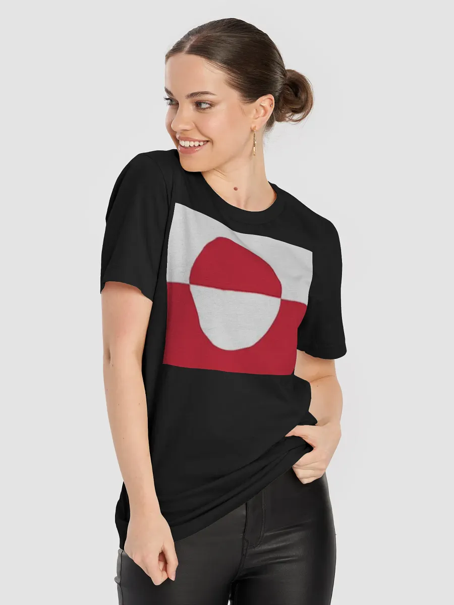 Exclusive Unisex Greenland Flag Graphic Tee by Graphic Grove product image (9)