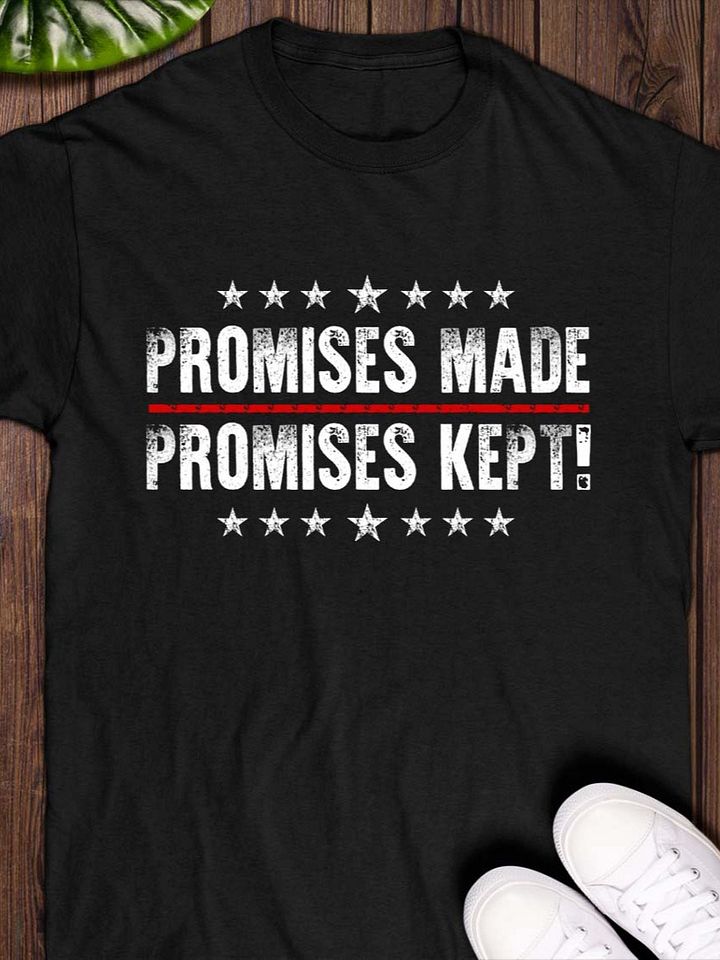 PROMISES MADE PROMISES KEPT T-SHIRT product image (1)