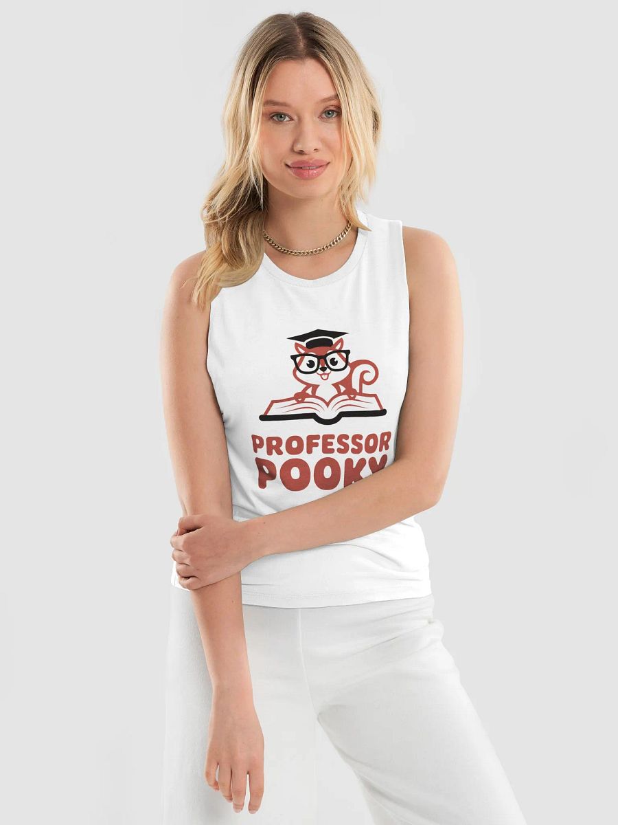 Professor Pooky's Graduation Flowy Tank product image (3)