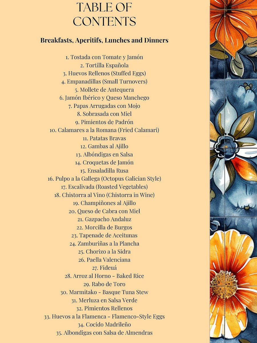 "108 Delicious Spanish Recipes - Discover the Beauty of Spanish Cuisine!" product image (2)