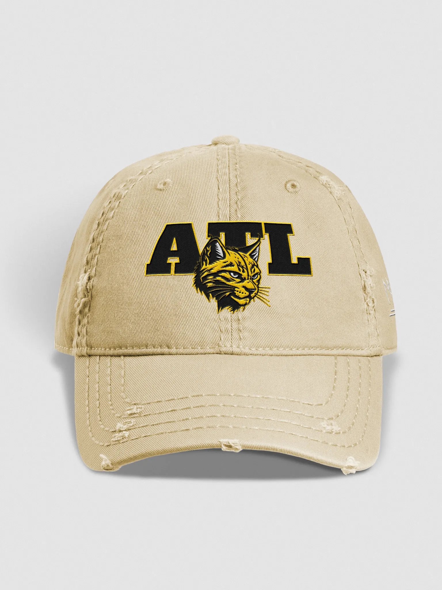 Atlanta Wildcats Distressed Dad Hat product image (8)