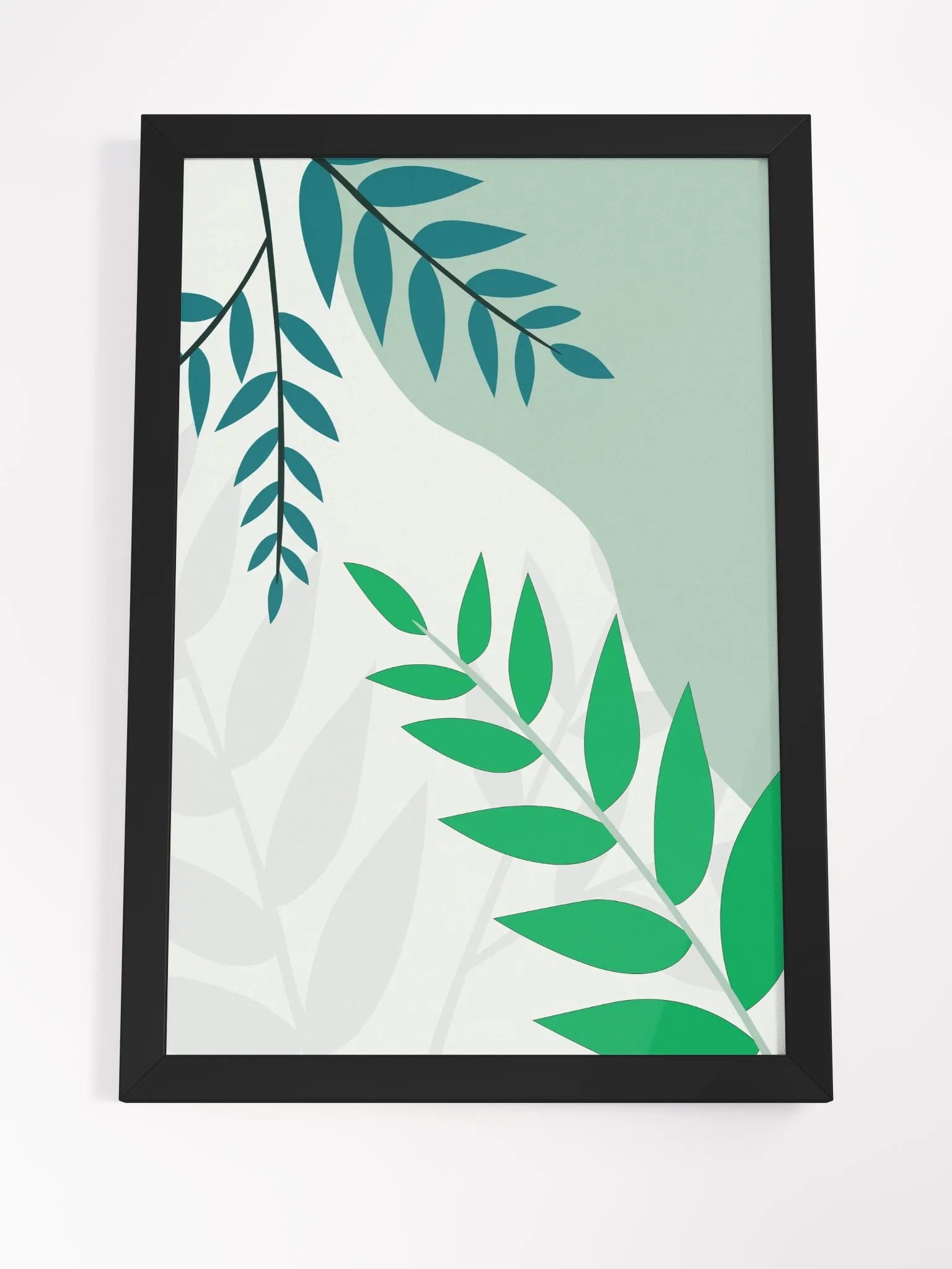 Leaves of Elegance Framed Poster product image (24)