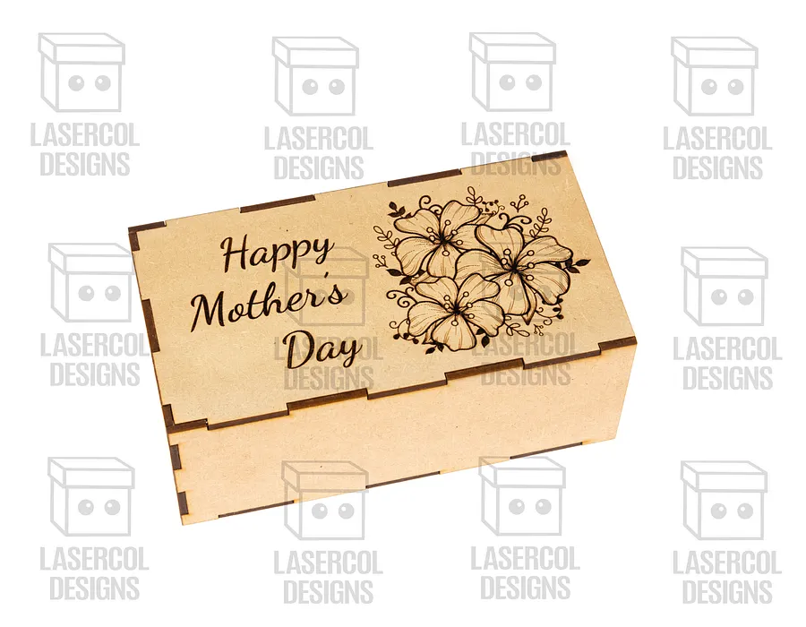 Mother's Day Gift Boxes (2 Sizes, 4 Styles) - Laser Cut Files product image (4)