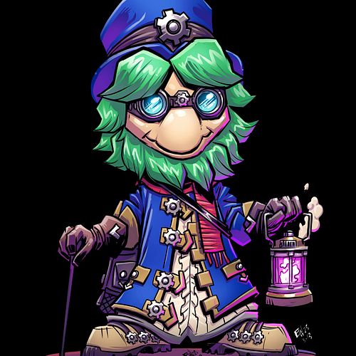 My New Steampunk L3mming, Loving it so much. All on my new merch store (use L3mming42 in checkout for 5% off) https://l3mming...