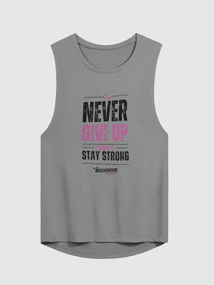 Stay Strong, Never Give Up – Women's Flowy Workout Tank Top product image (1)