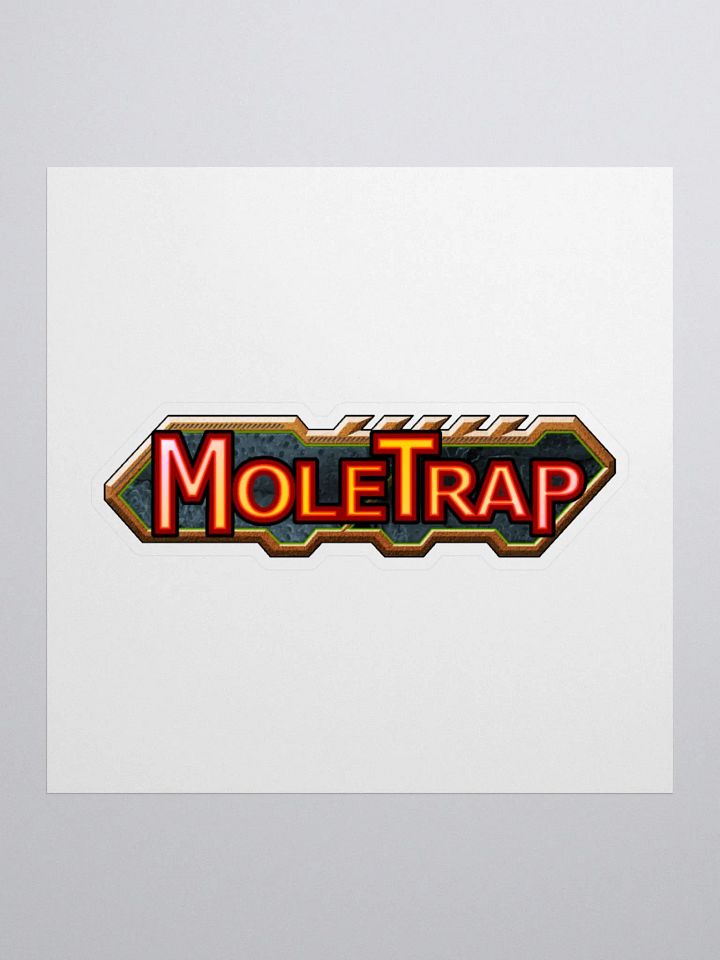 Moletrap logo Sticker product image (2)