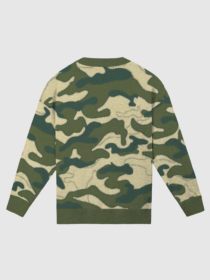 Camouflage Comfort Knitted Crewneck Sweater product image (7)