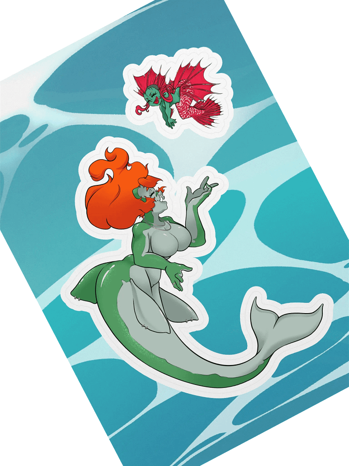 Besties MerMay Sticker Sheet product image (1)
