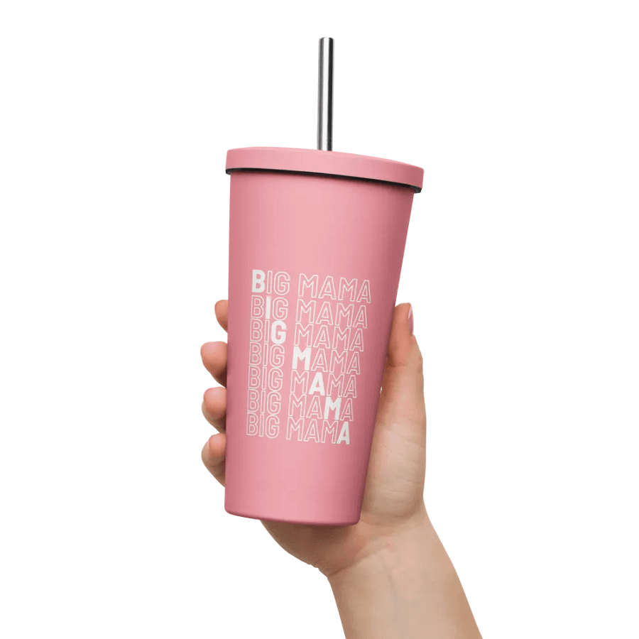 20 fl oz High-grade Stainless Steel Straw Tumbler product image (63)