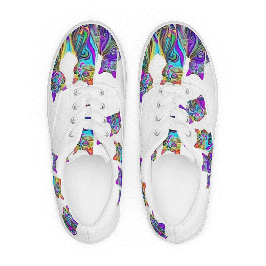 Curious Cats Women's Lace-Up Canvas Shoes product image (1)