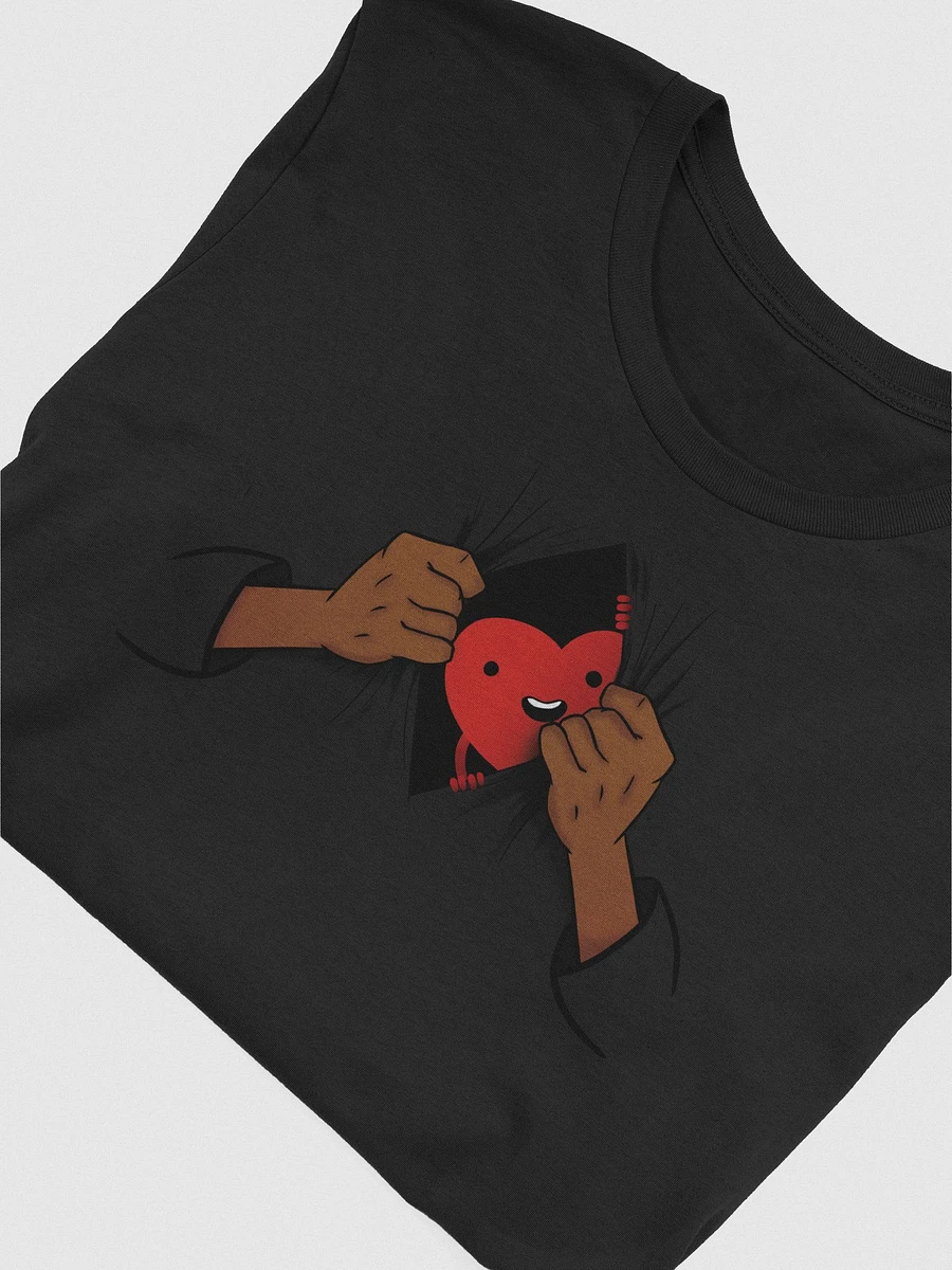 Hello Heart - Black Shirt + Black Skin Tone product image (4)