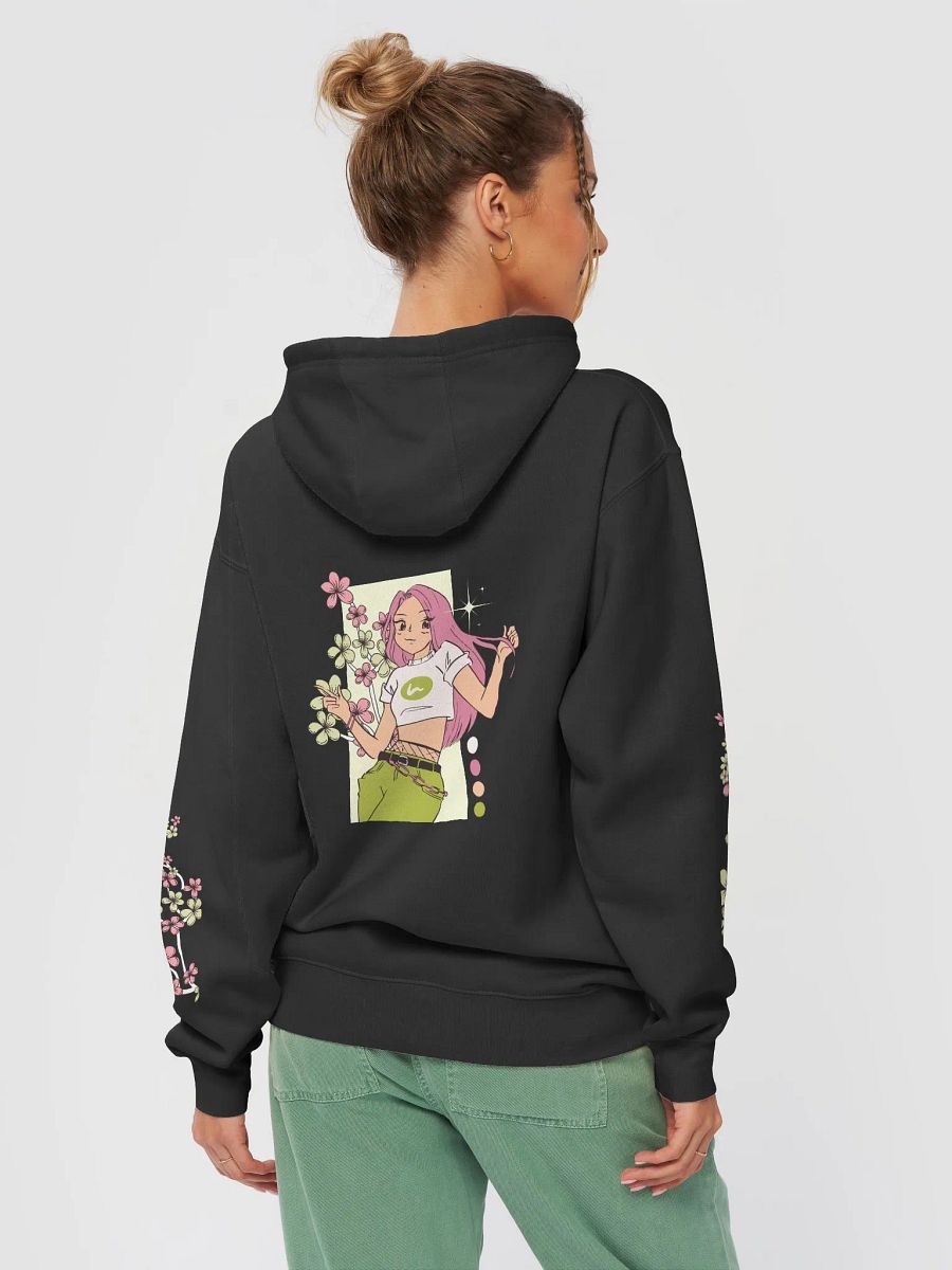 Floral Dreamer Anime Premium Pullover Hoodie product image (1)