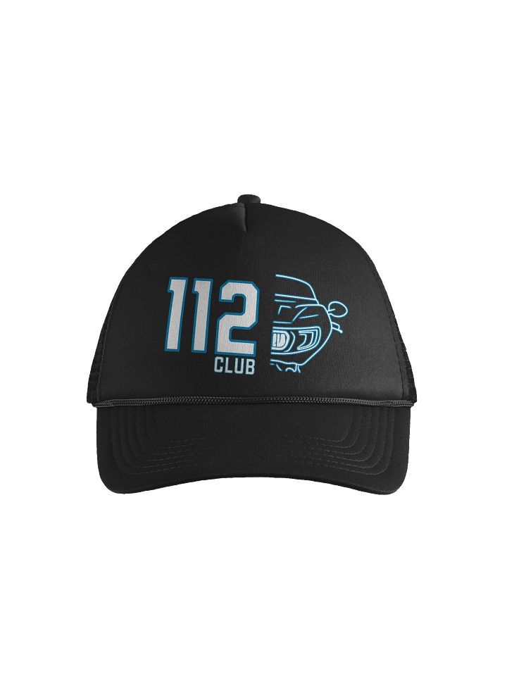 Throttle & Iron “112 Club” Mesh Trucker Hat — Challenger PowerPlus Edition product image (1)