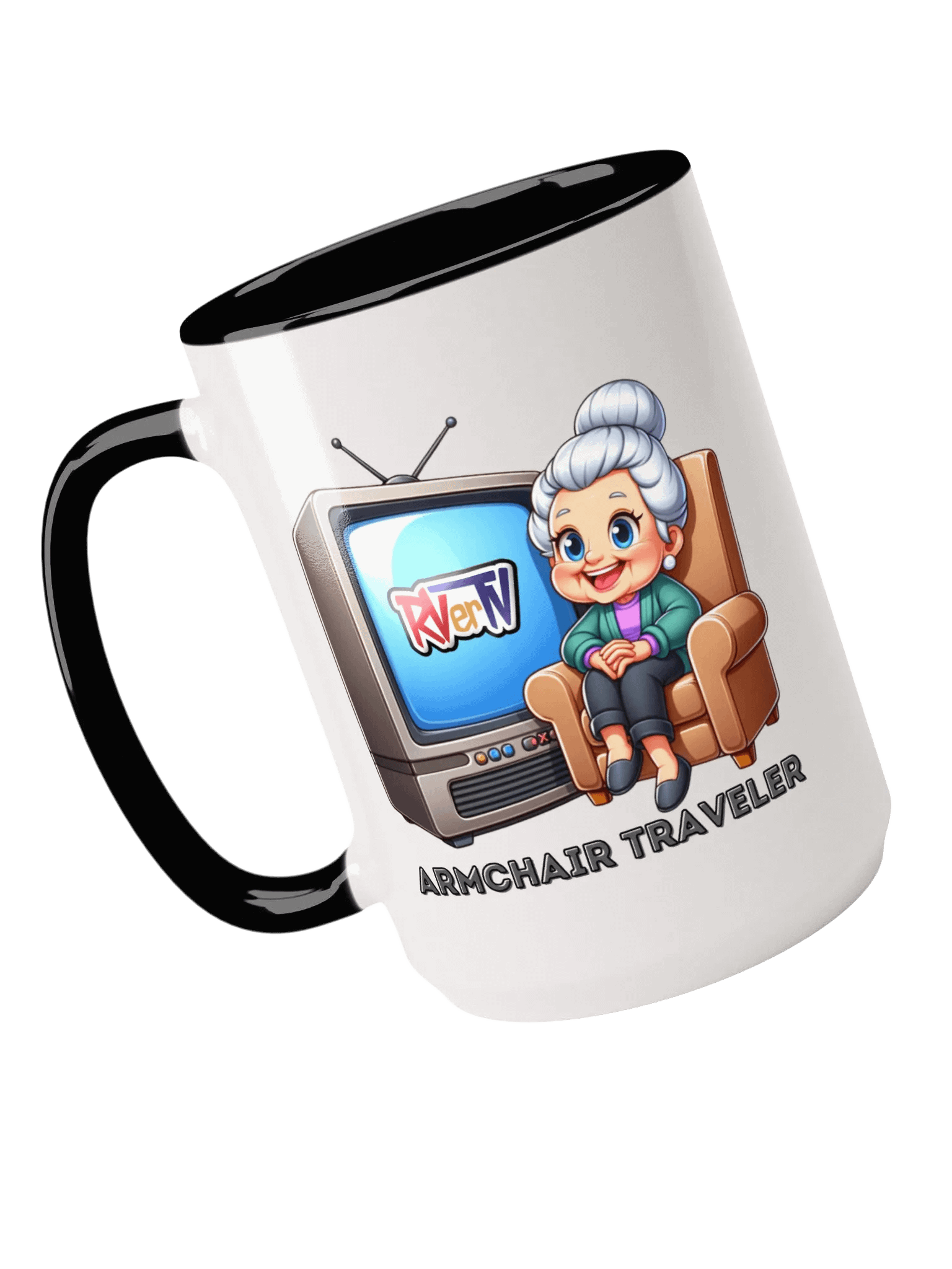 Armchair Traveler Grannie - Coffee Mug product image (5)