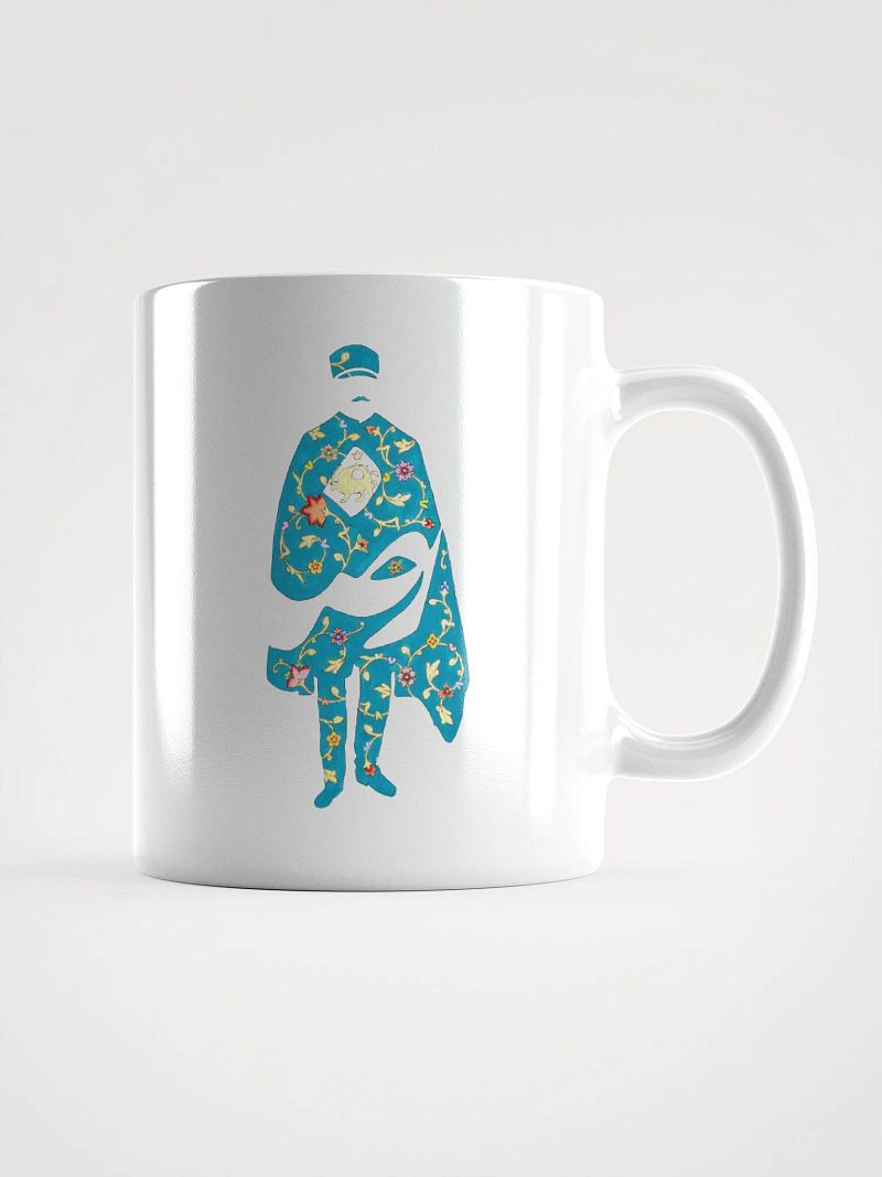 Mug with Minimal Art of Reza Shah the Great - ماگ با طرح مینیمال رضا شاه بزرگ