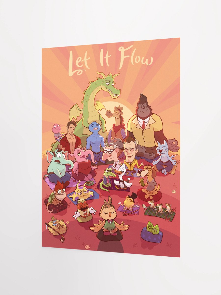 Let It Flow (12 x 16 Poster) product image (2)