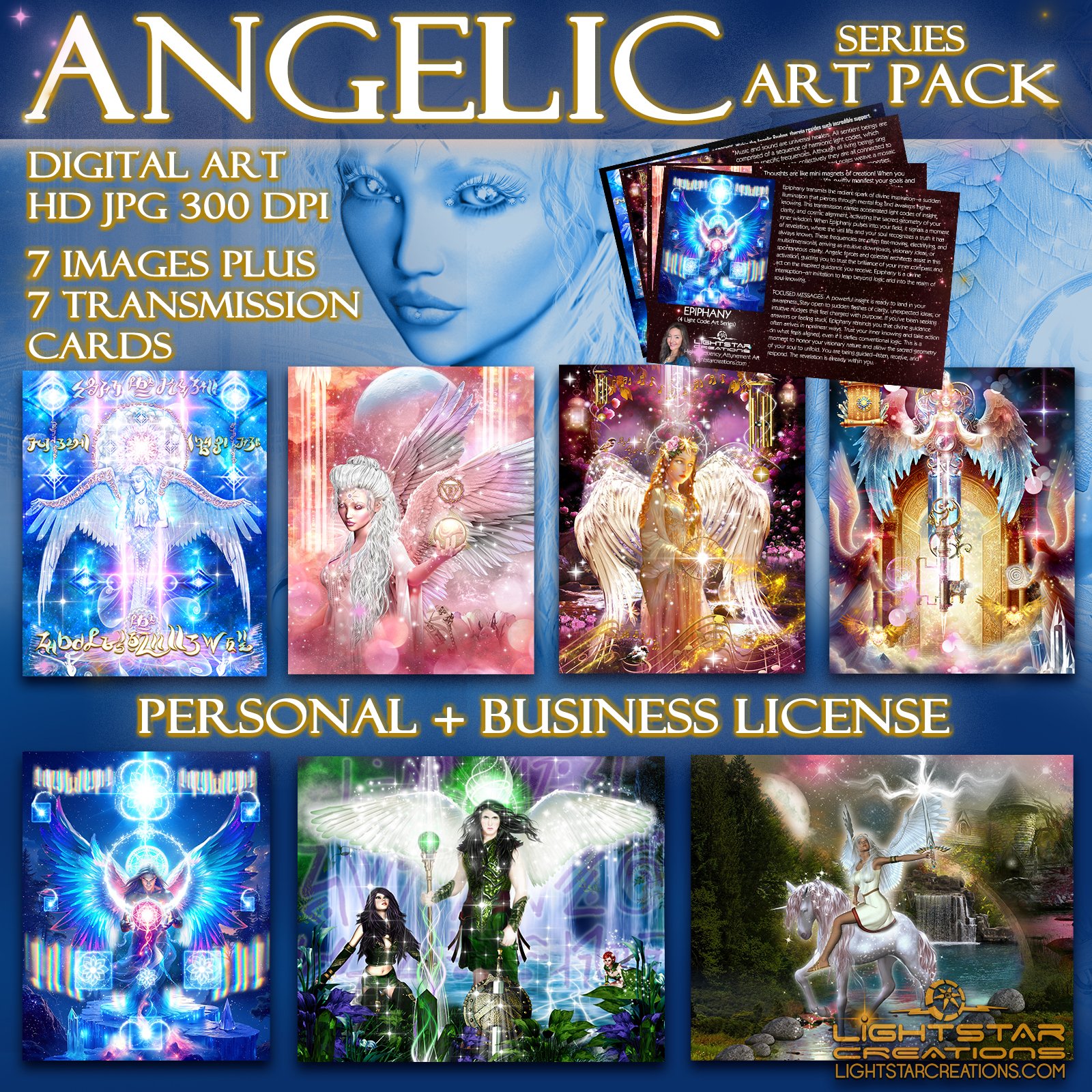 Angelic Series Pack—Digital Art Bundle (Personal + Business License) product image (2)