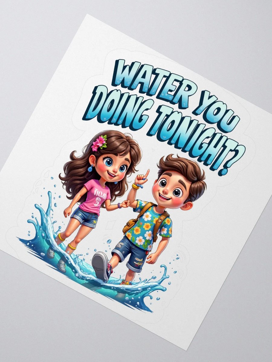 Splashing Adventure Kiss Cut Stickers product image (5)
