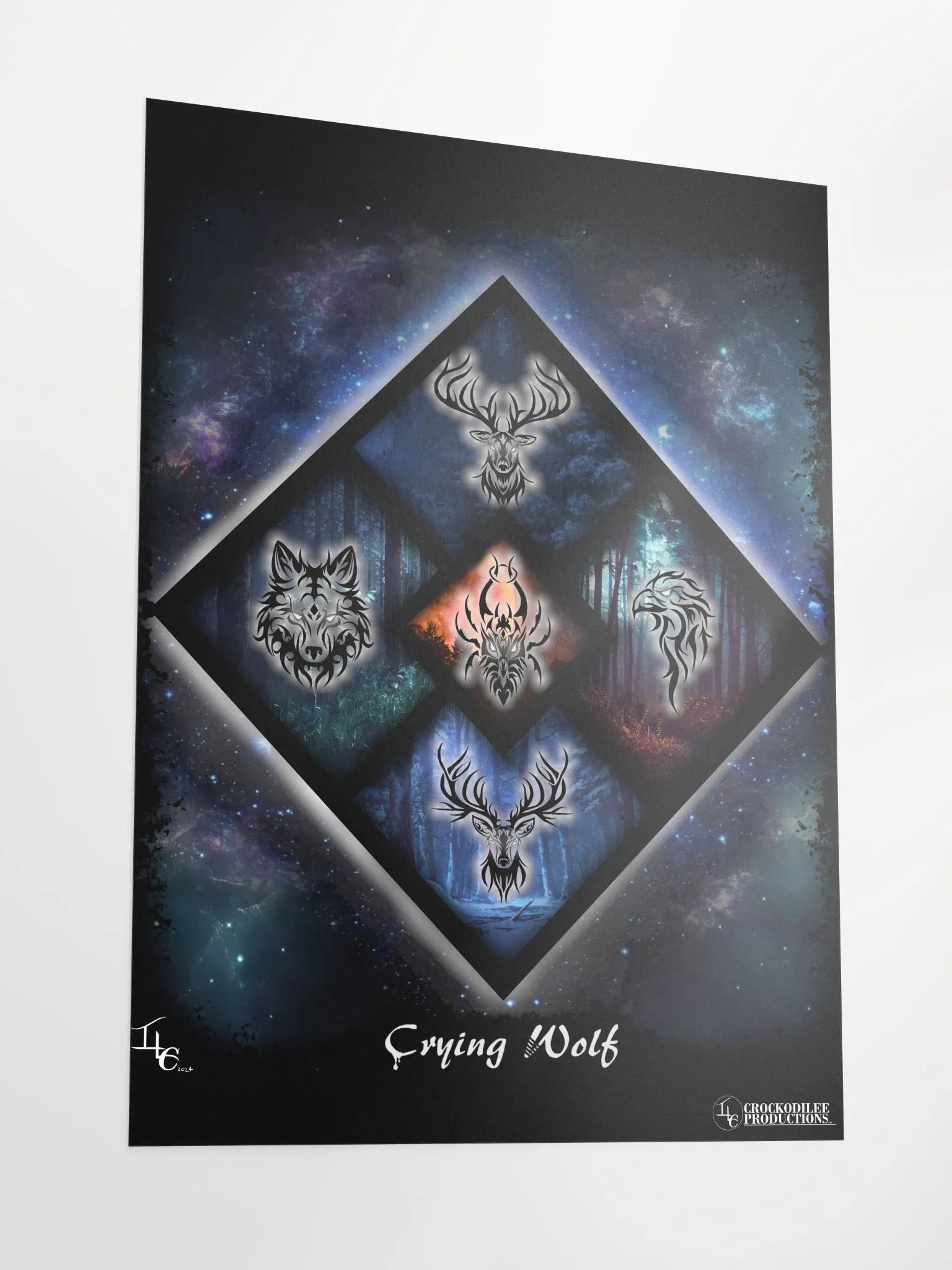 Crying Wolf Galaxy Poster product image (3)