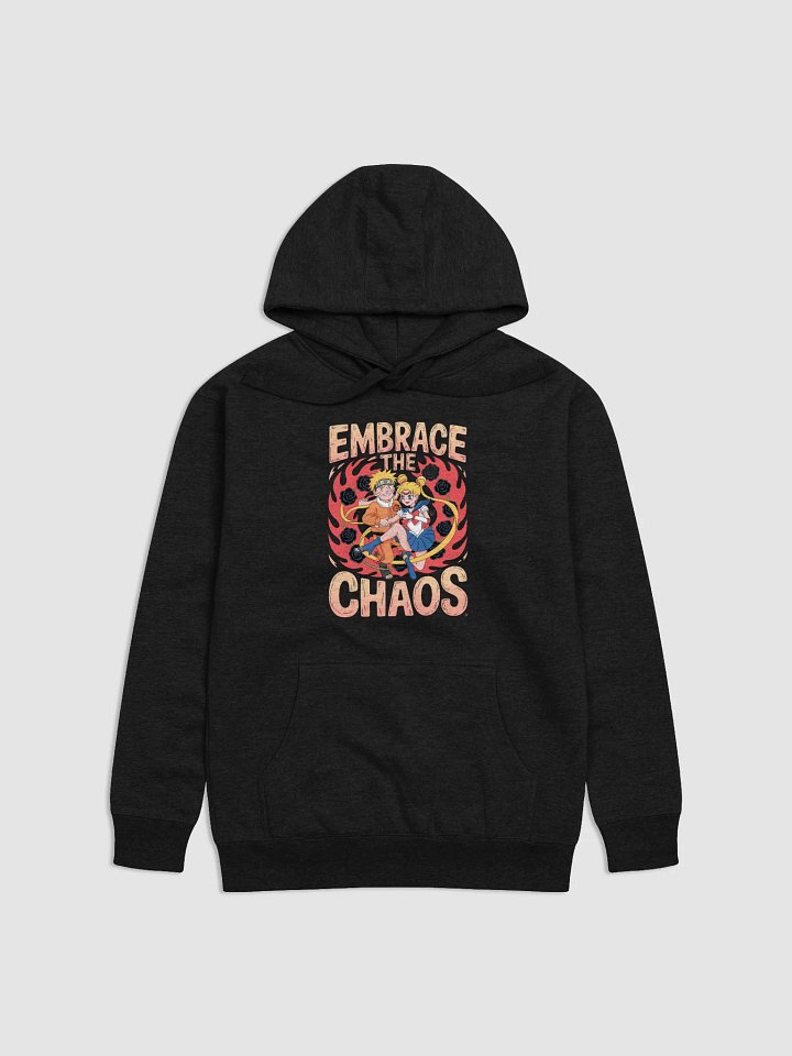 Embrace the Chaos Ft. Naruto x Sailor Moon Anime Premium Unisex Hoodie product image (1)