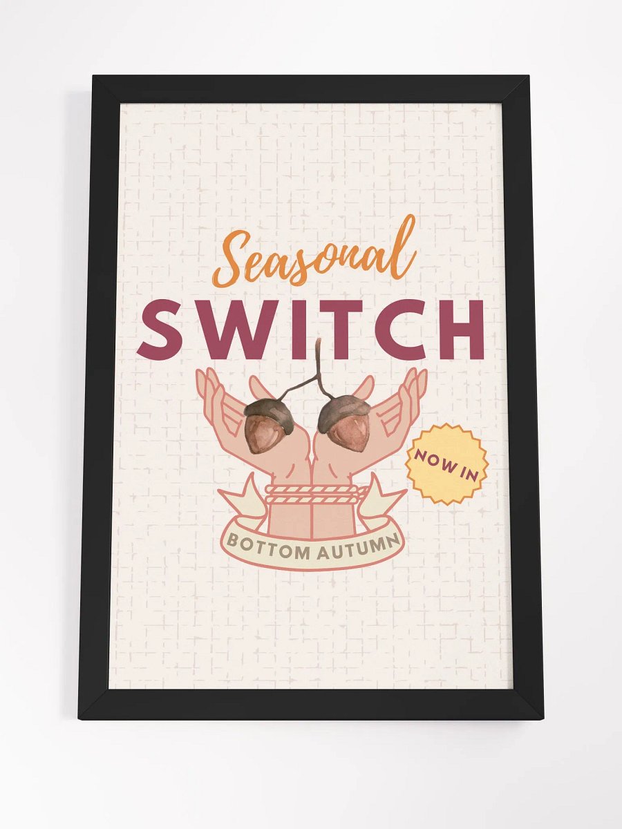 Framed Poster: Seasonal Switch Bottom Autumn product image (4)