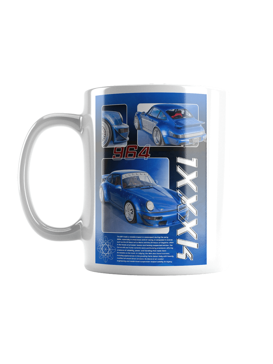Blue 964 1XXXk | White Glossy Mug product image (3)