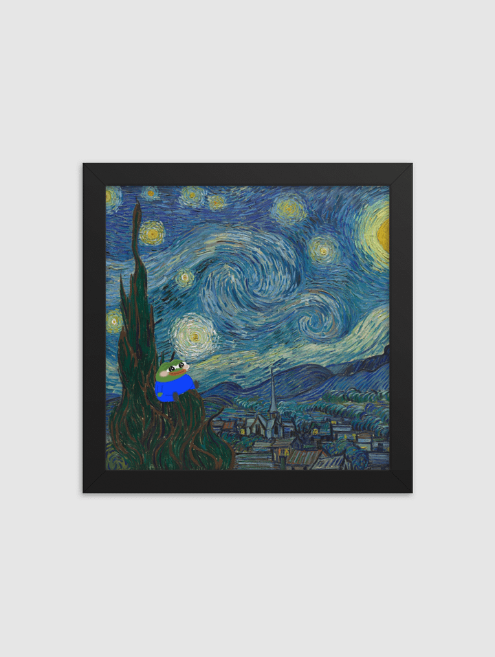 Starry Peepo Print product image (1)