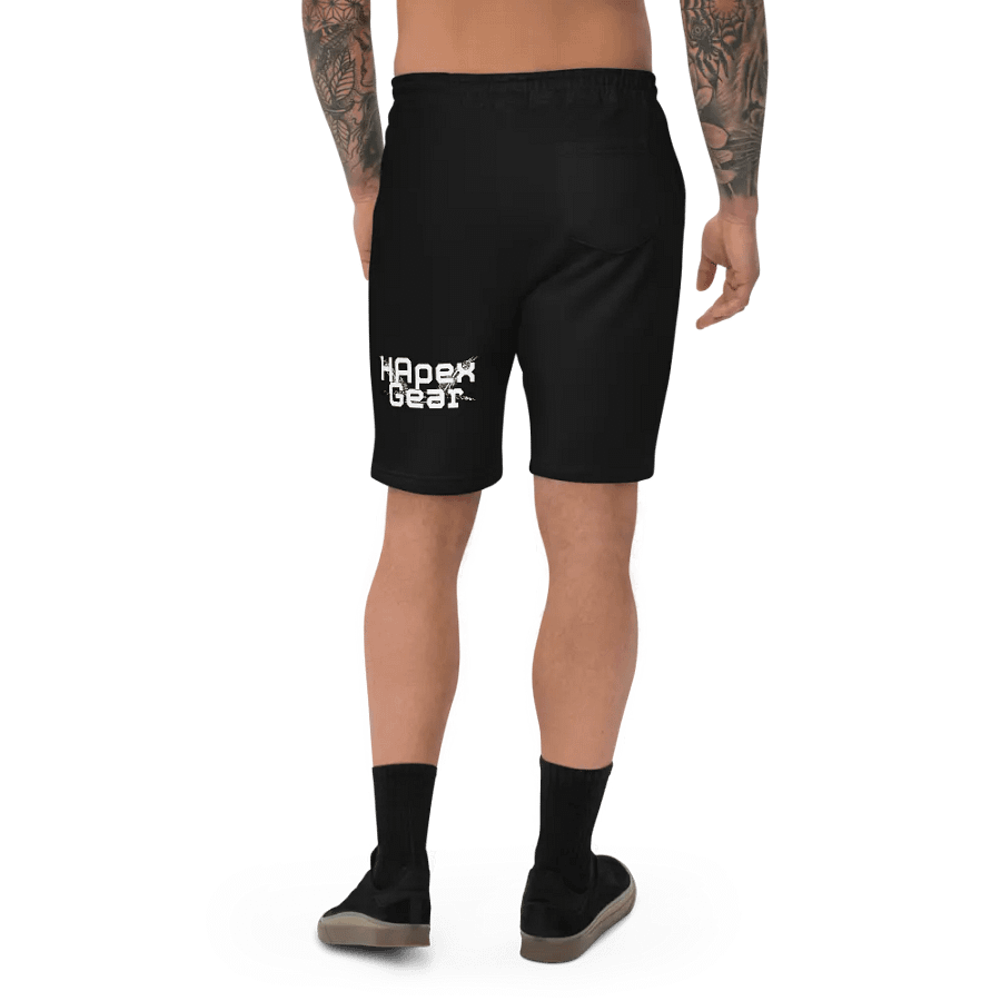 Men's Fleece Shorts - White HApex Gear White Logo product image (12)