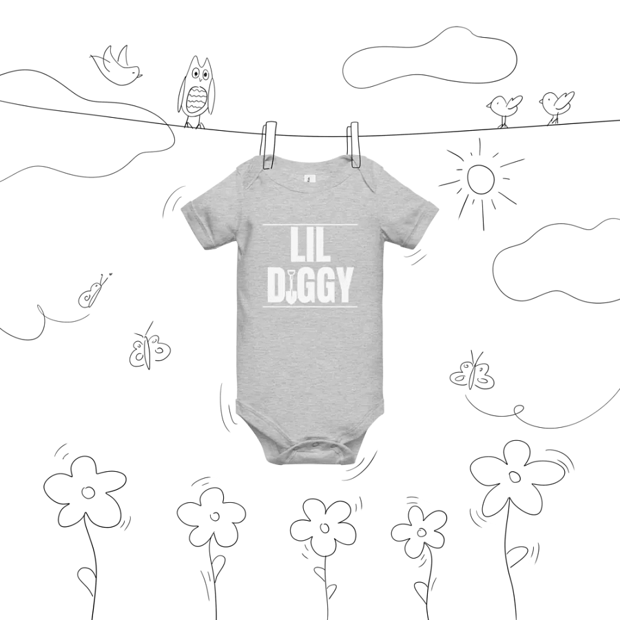 White Logo Onesie product image (6)