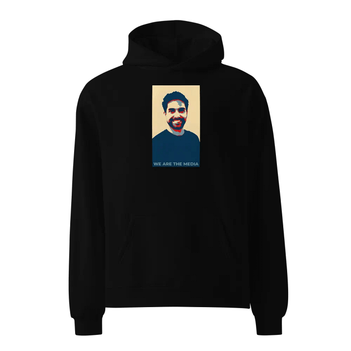 Mahyar Tousi - We Are The Media Oversized Hoodie product image (1)