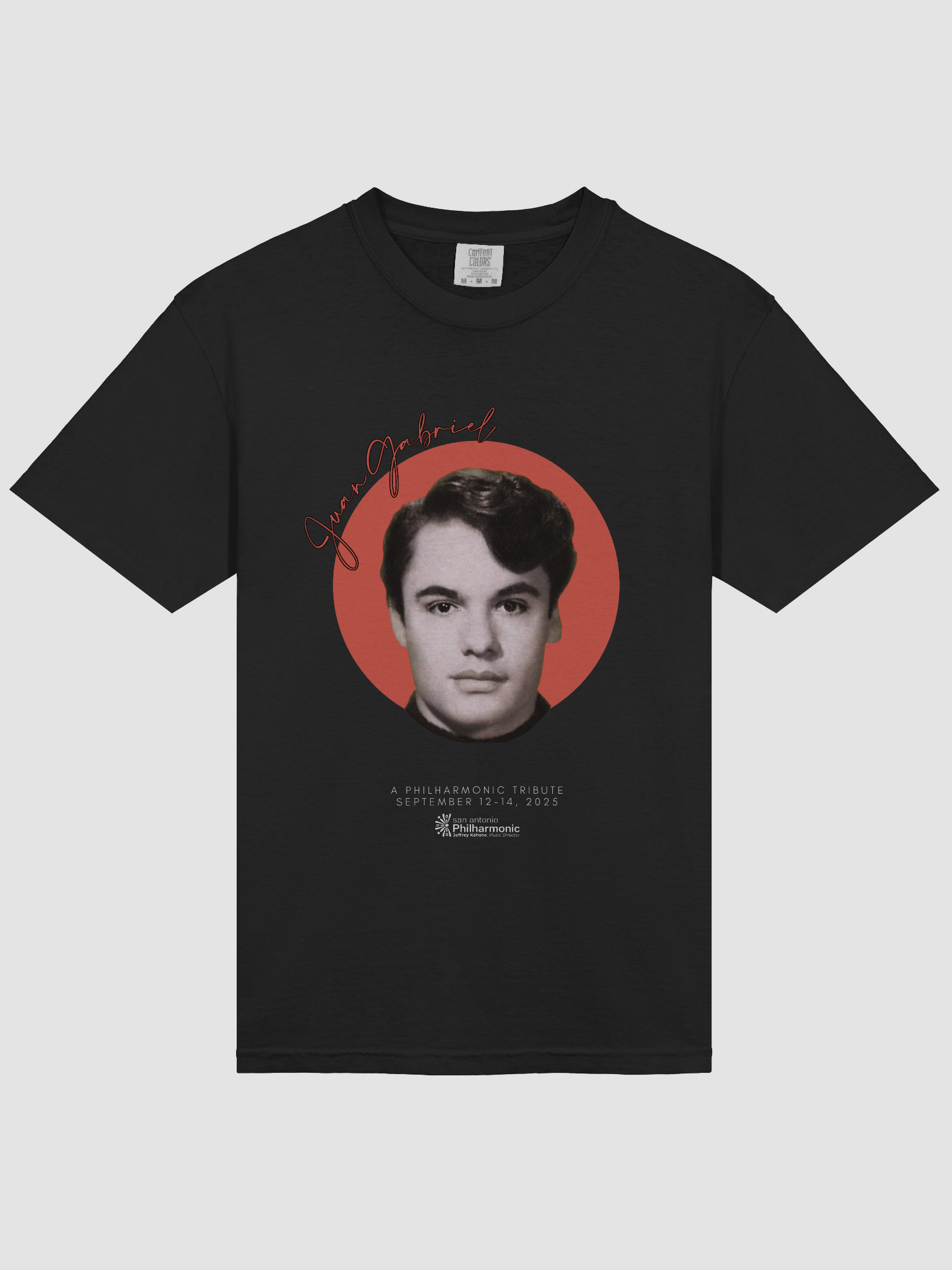 Juan Gabriel A Philharmonic Tribute Red Circle Tee product image (3)