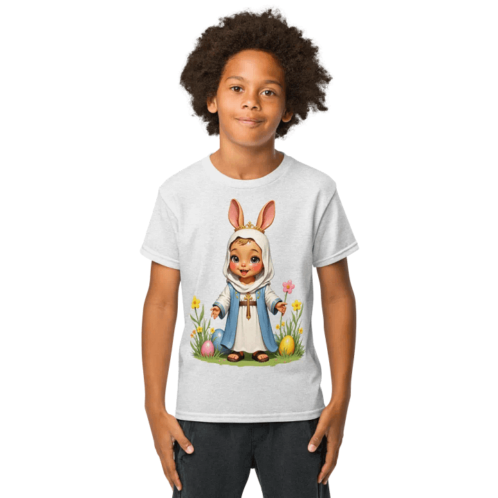 Easter Bunny Costume Youth Tee product image (9)
