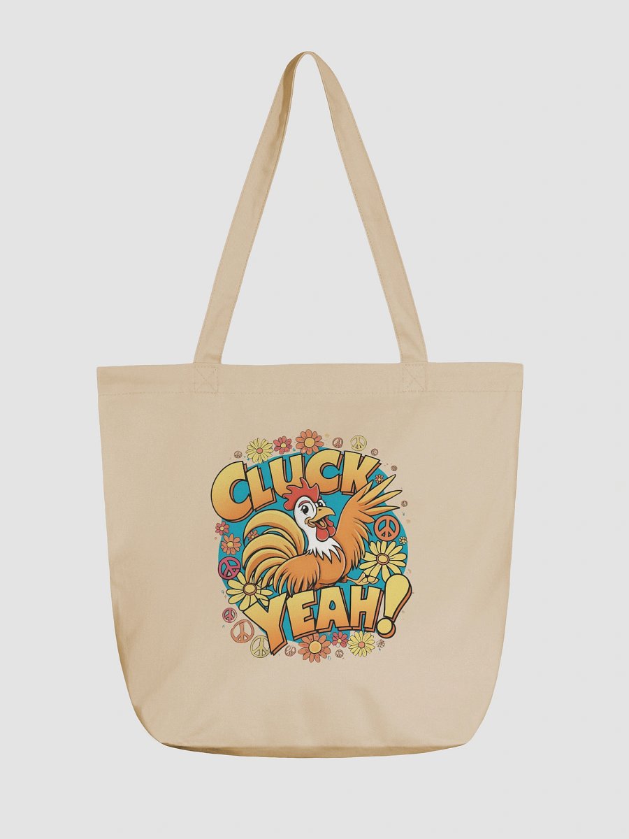 Cluck Yeah! Groovy Rooster Eco Tote product image (1)