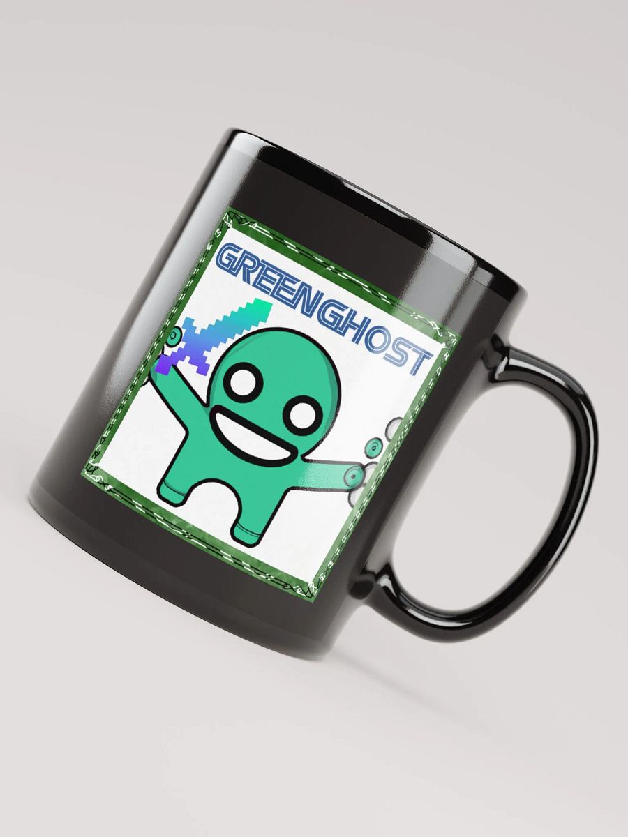 GreenGhost Logo Mug By Rekkless product image (7)