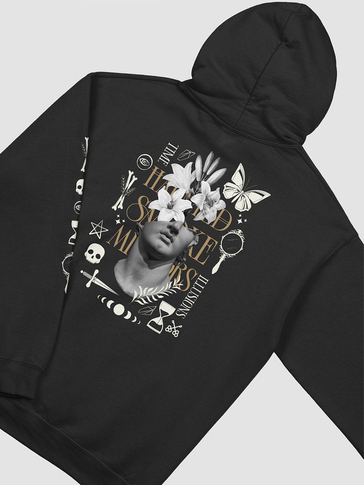 Haunted Smoke and Mirrors Collage Graphic Hoodie product image (1)