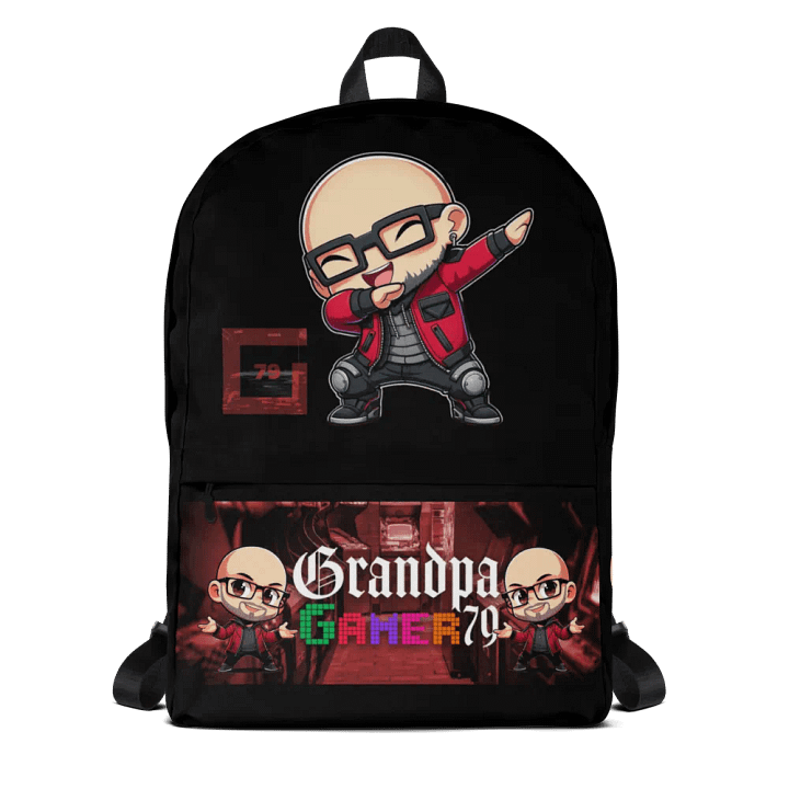 Grandpa Gamer Backpack product image (1)