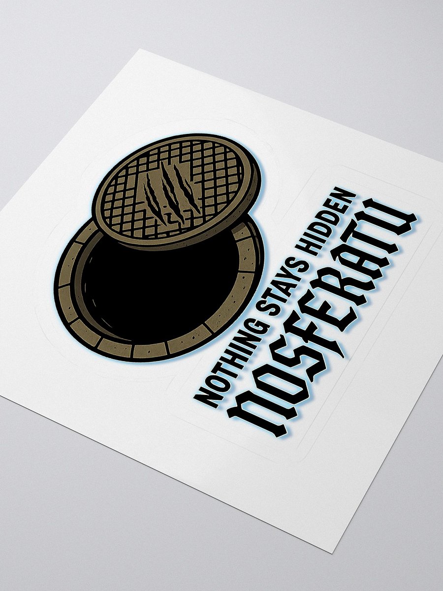 Nosferatu "Nothing Stays Hidden" Kiss Cut Stickers product image (3)
