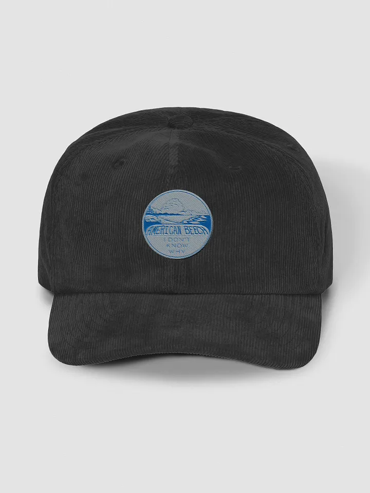 I Don't Know Why corduroy cap product image (2)