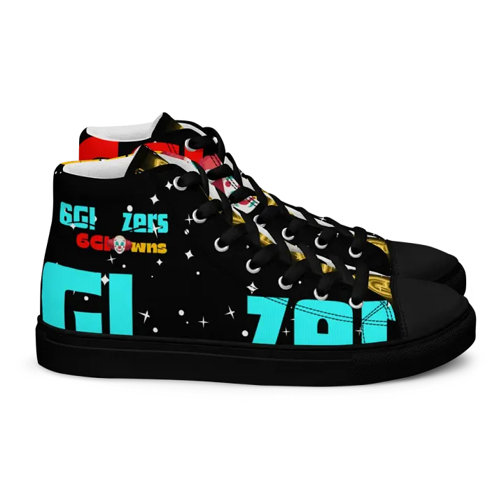 DA6iXXWRLD X 6IXX 1'S DARK SIDERS HIGH TOPS 6GLAZERS & 6CLOWNS product image (2)